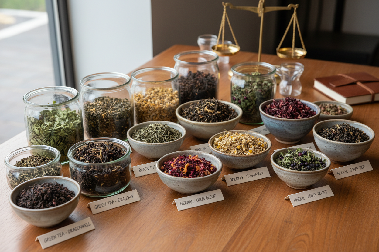 tea blending workshops， but only showing teas